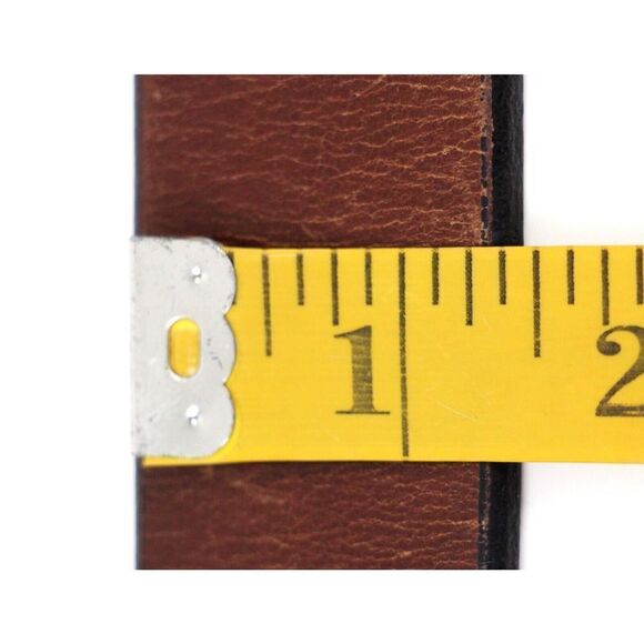 DOCKERS BROWN GENUINE LEATHER 1 3/8"Wd CASUAL DRESS MEN'S BELT Sz 38/95 (G69 - Picture 10 of 14